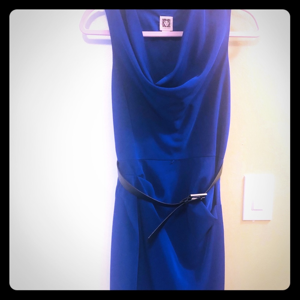 Blue Dress by Anne Kline, Size-4